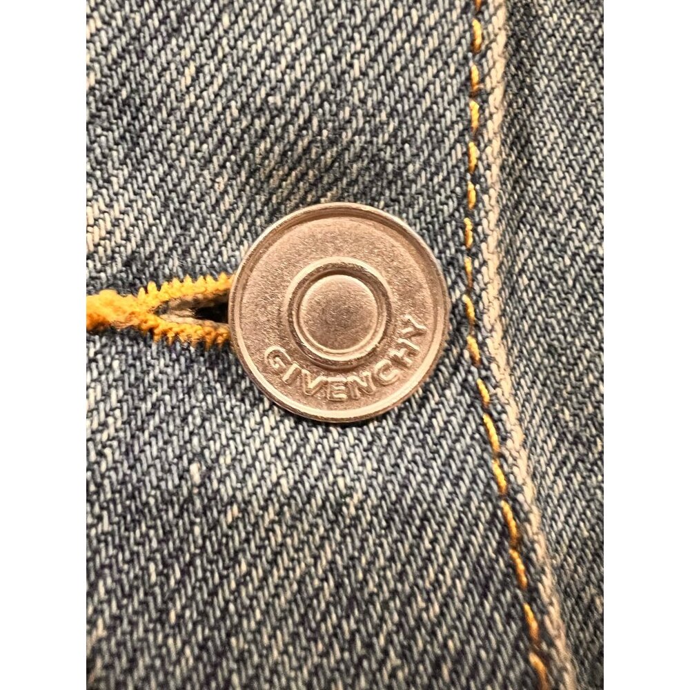 NWOT GIVENCHY Halter Button-Front Denim Mini Dress size 42/ US 6 - Picture 6 of 14